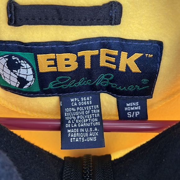 Yellow Fleece EBTEK Vest - Picture 2 of 6